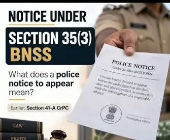 Shielding Personal Liberty: Decoding the Notice to Appear and Arrest Procedures Under Section 35 of the Bharatiya Nagarik Suraksha Sanhita (BNSS), 2023